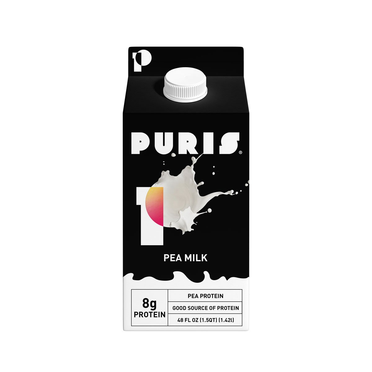 puris milk mockup